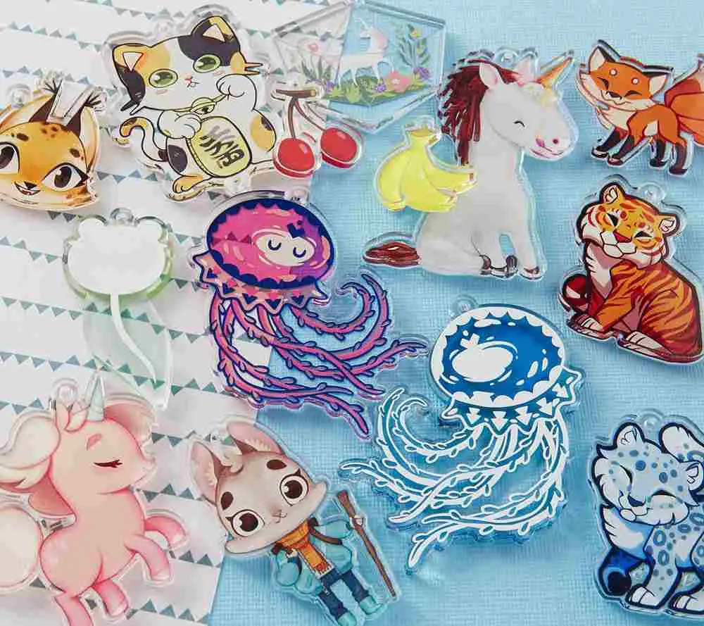 How Are Acrylic Charms Made?